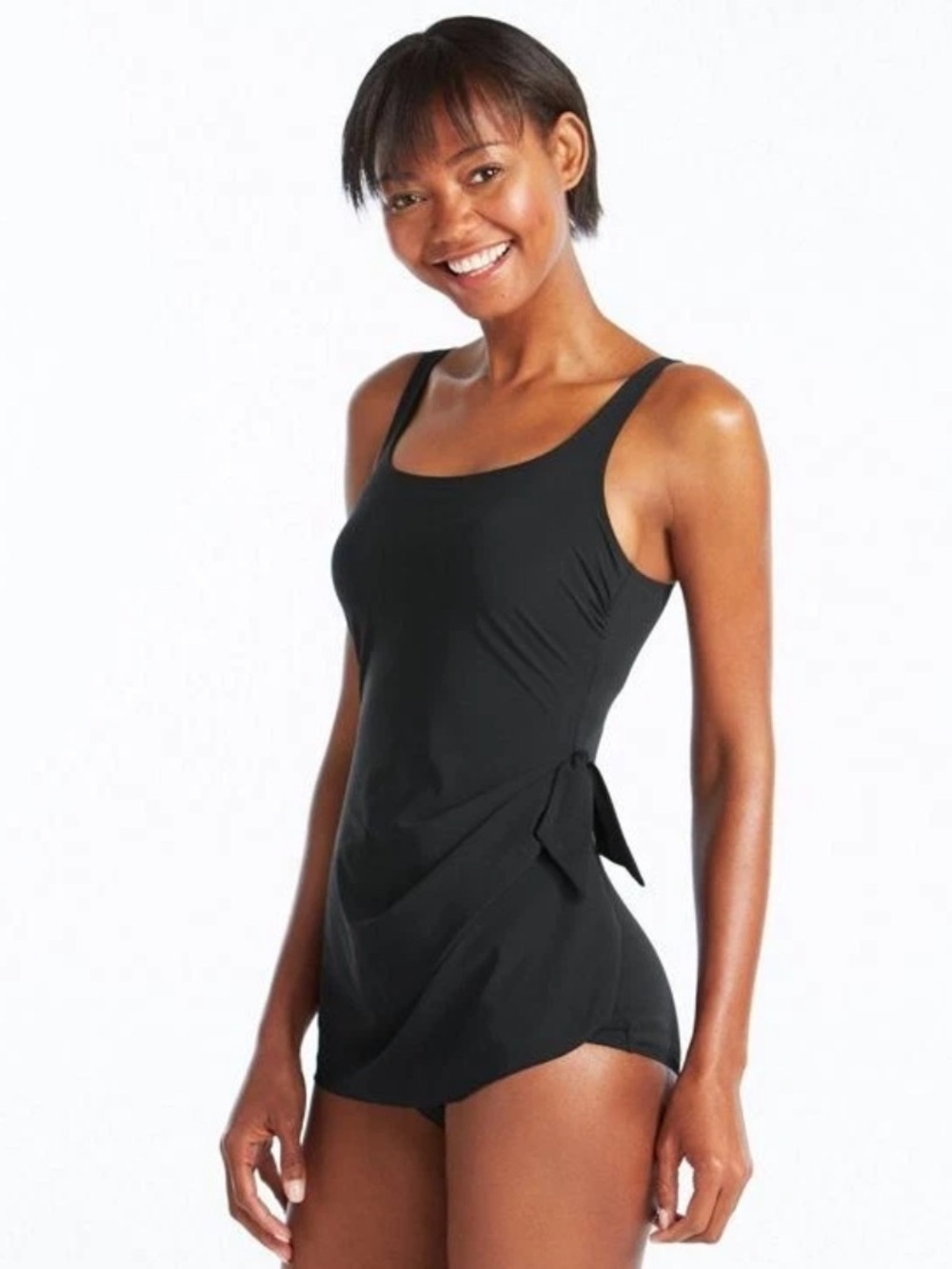 L.L.Bean Slimming Swimwear One Piece Bathing Suit NEW NWT